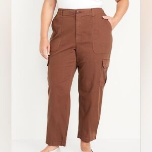 Old Navy Women's Chocolate Brown Cargo Pants